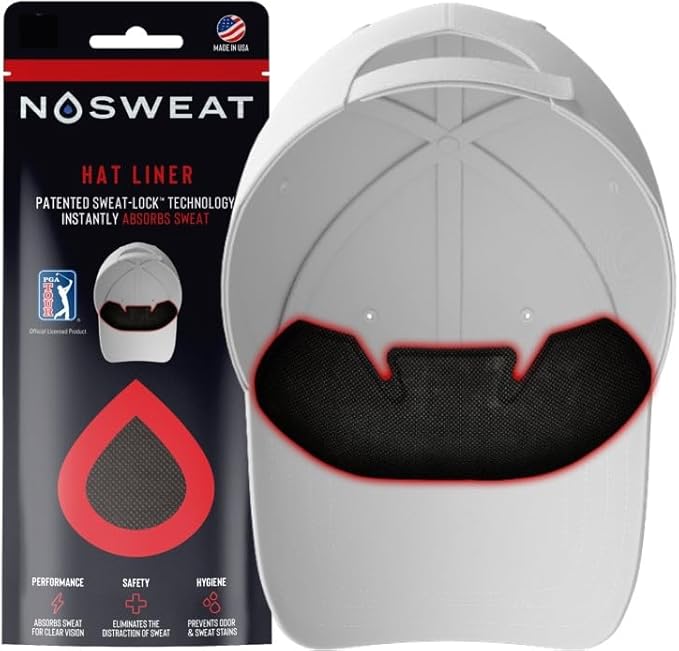 NoSweat Golf Hat Liner